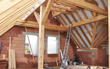 Berwick Hills attic trusses